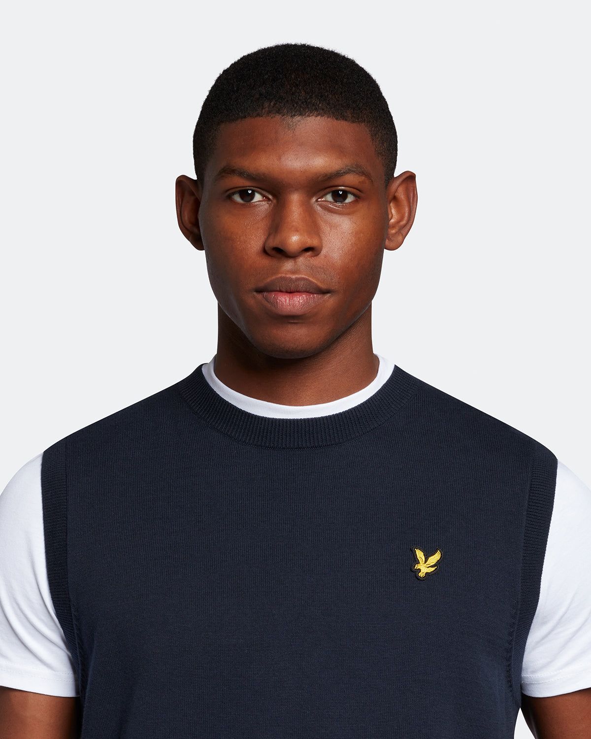 Cotton Crew Neck Vest sold by Lyle & Scott product image thumbnail 4