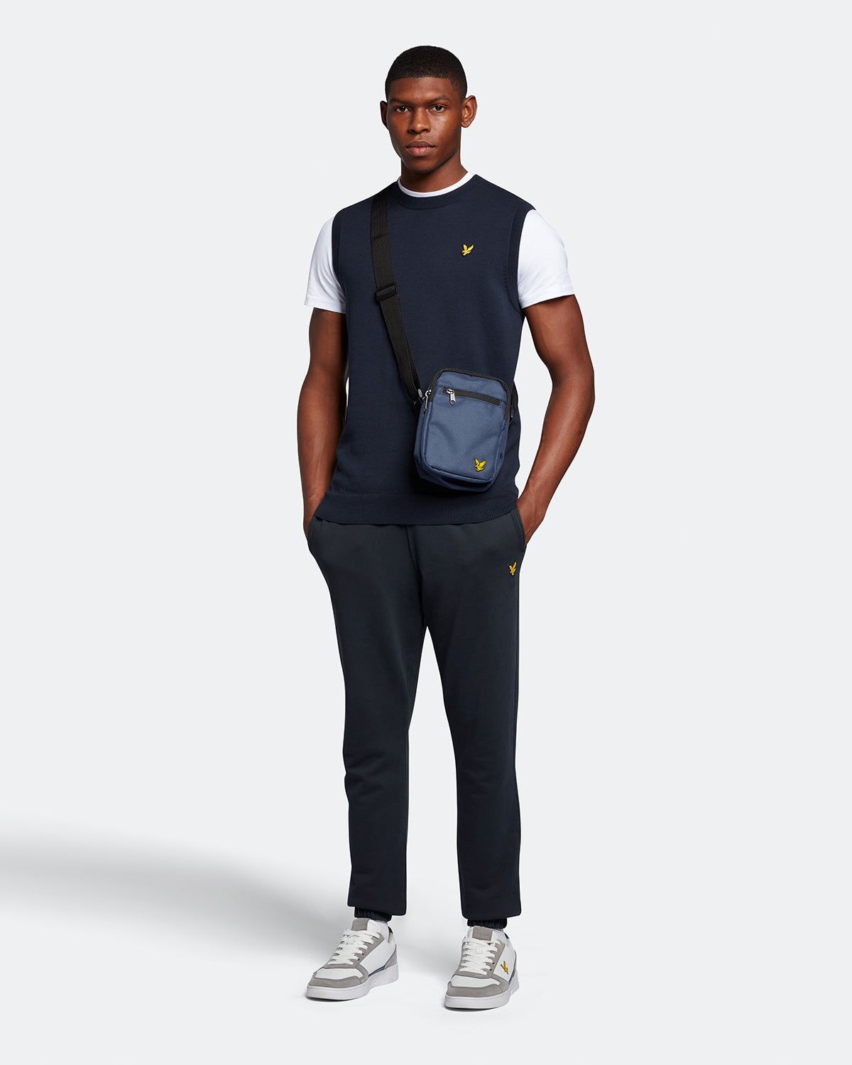 Cotton Crew Neck Vest sold by Lyle & Scott product image thumbnail 2