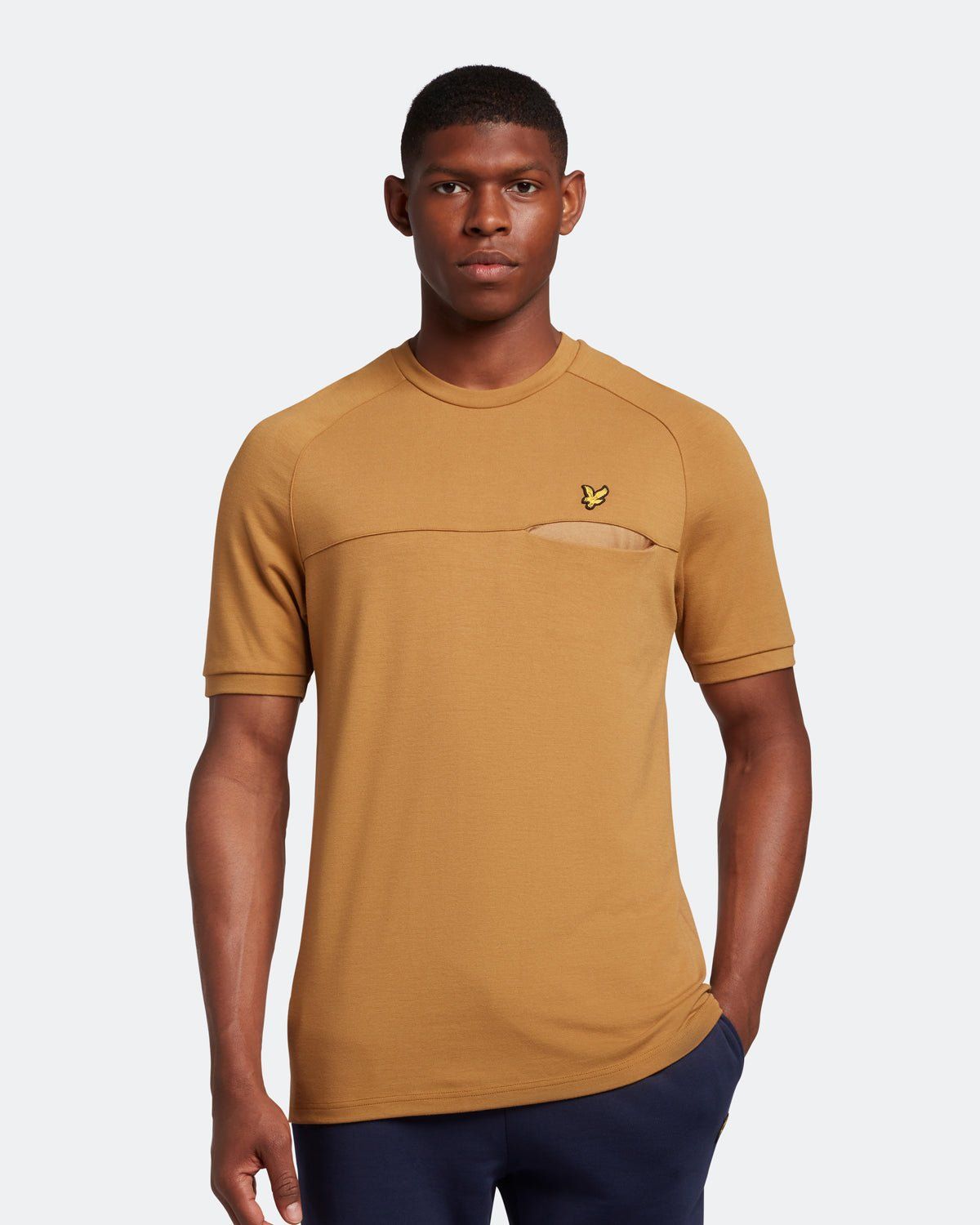 Half Raglan Pocket T-Shirt sold by Lyle & Scott