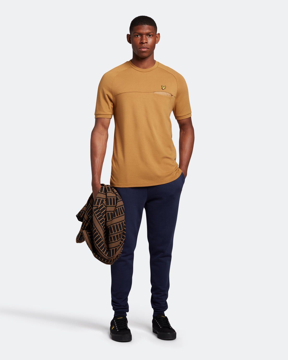 Half Raglan Pocket T-Shirt sold by Lyle & Scott product image thumbnail 2