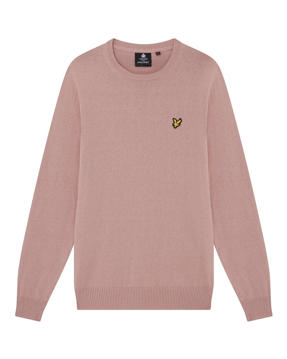 Cotton Merino Crew Neck Jumper sold by Lyle & Scott product image thumbnail 5