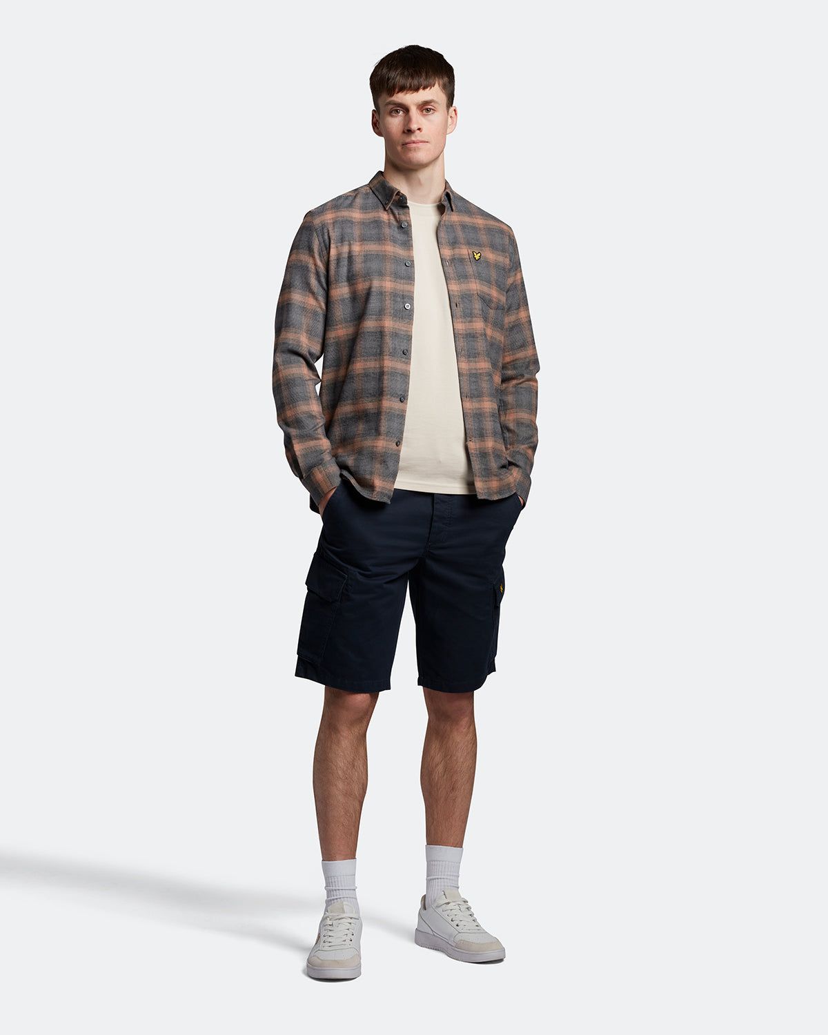 Crest Tipped T-Shirt sold by Lyle & Scott product image thumbnail 2