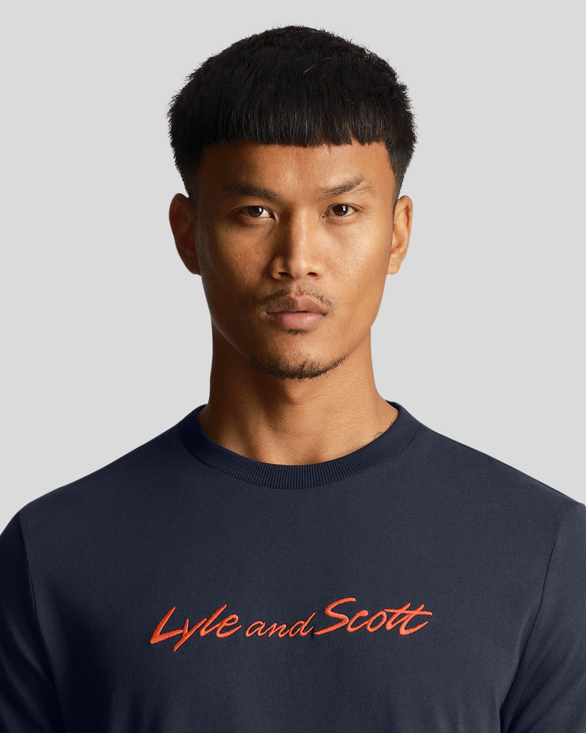 Script Embroidery T-Shirt sold by Lyle & Scott product image thumbnail 4