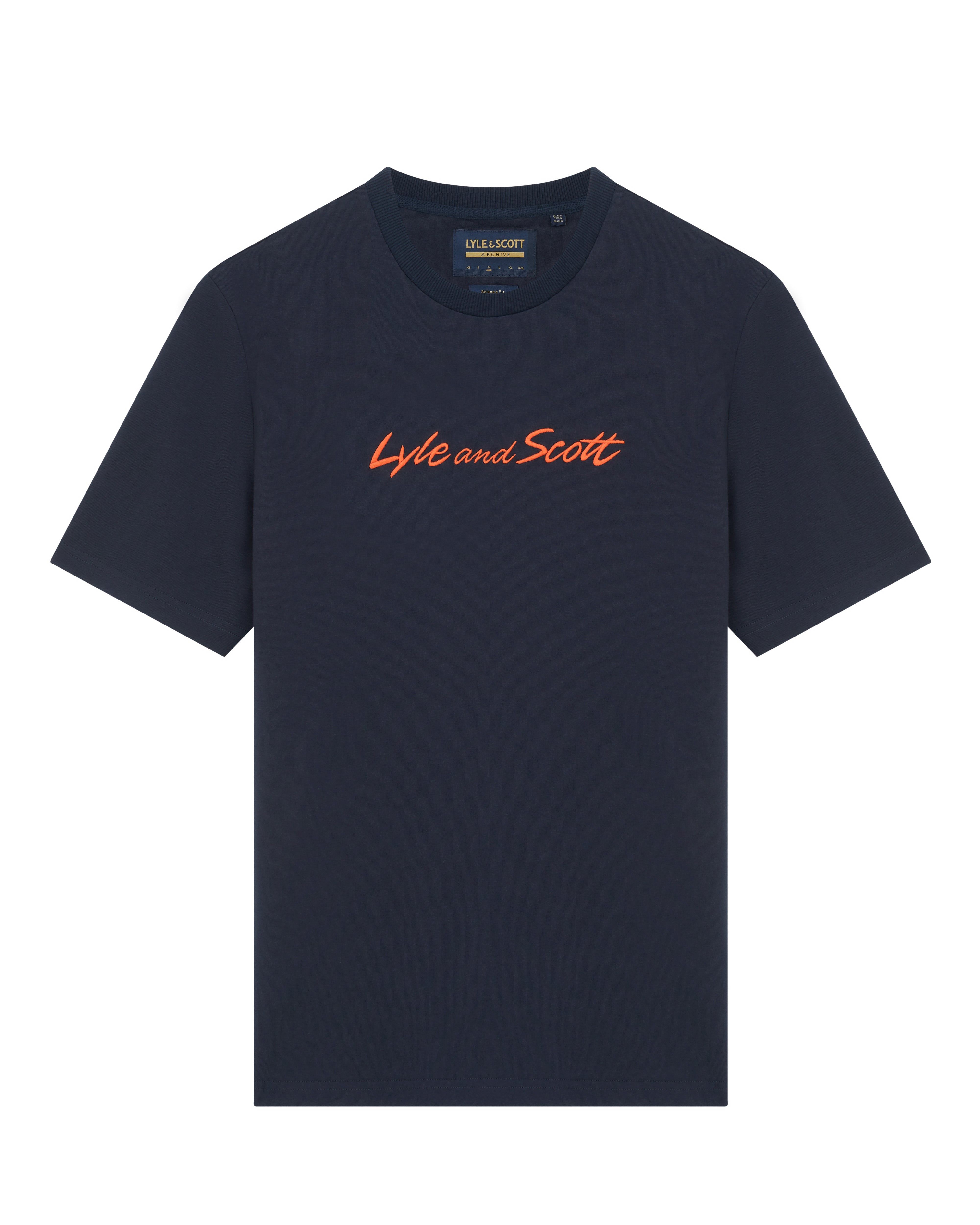 Script Embroidery T-Shirt sold by Lyle & Scott product image thumbnail 5