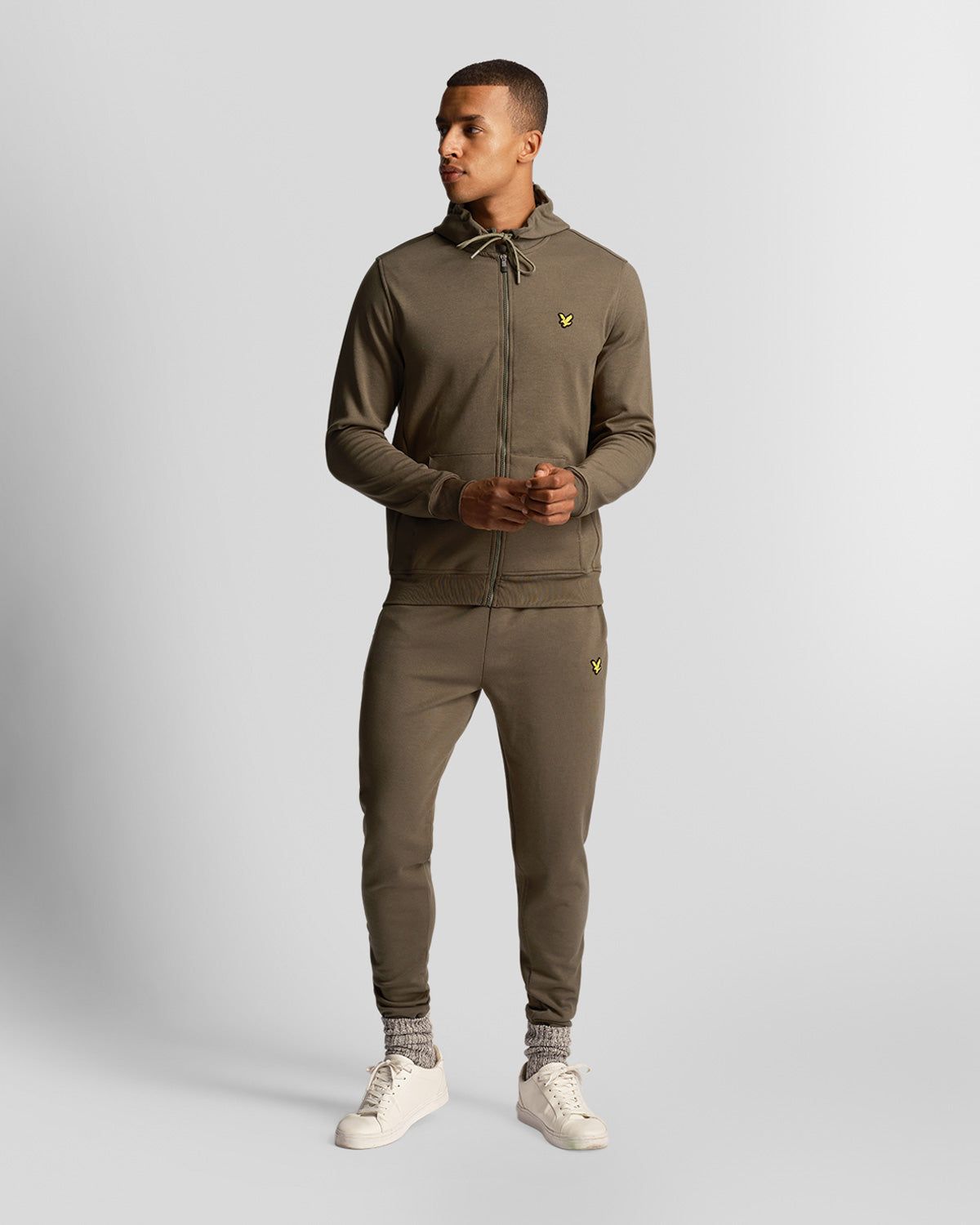 Sports Full Zip Fly Fleece Hoodie sold by Lyle & Scott product image thumbnail 2