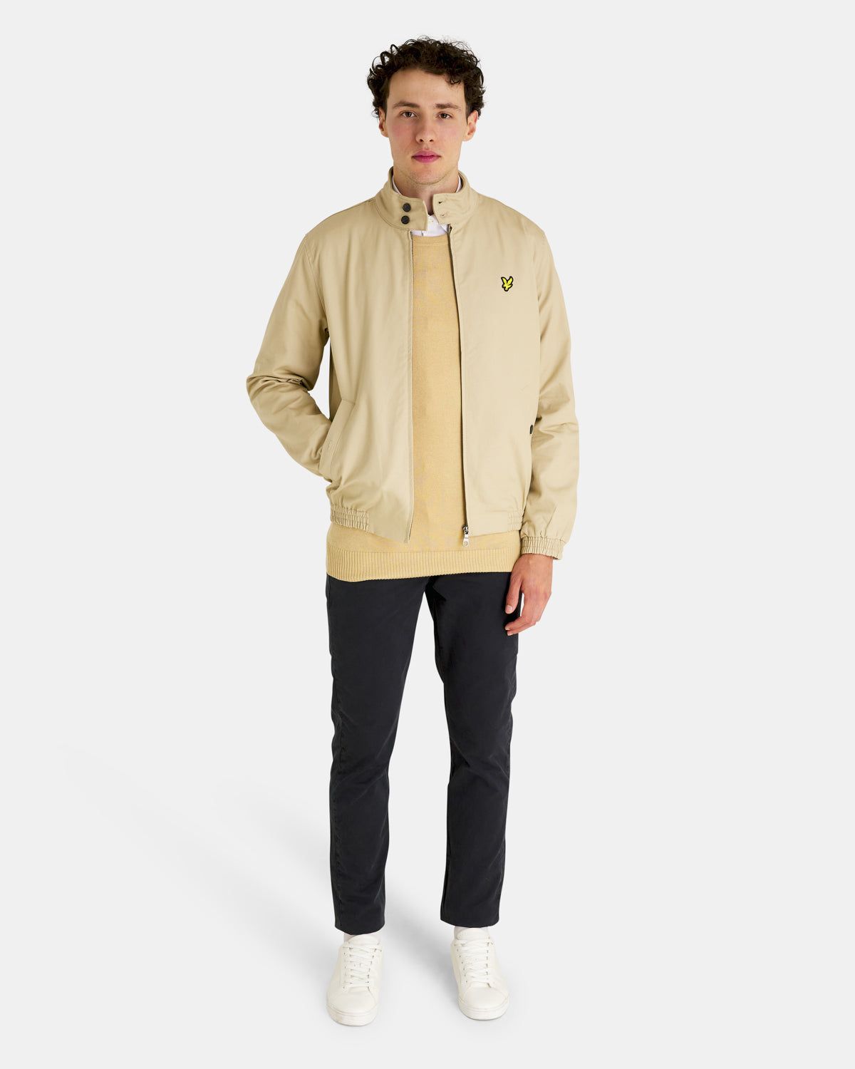 Cotton Merino Crew Neck Jumper sold by Lyle & Scott product image thumbnail 2