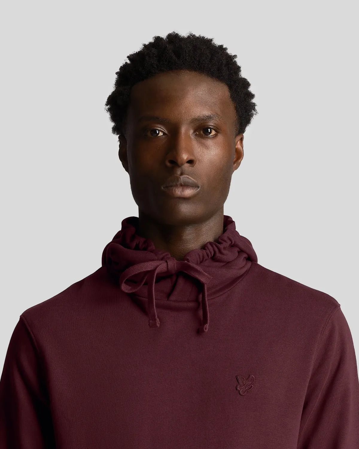 Tonal Eagle Pullover Hoodie sold by Lyle & Scott product image thumbnail 5