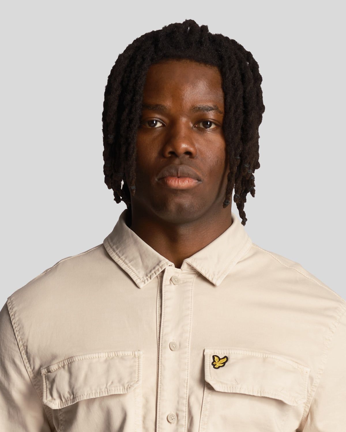 Garment Dyed Overshirt sold by Lyle & Scott product image thumbnail 4