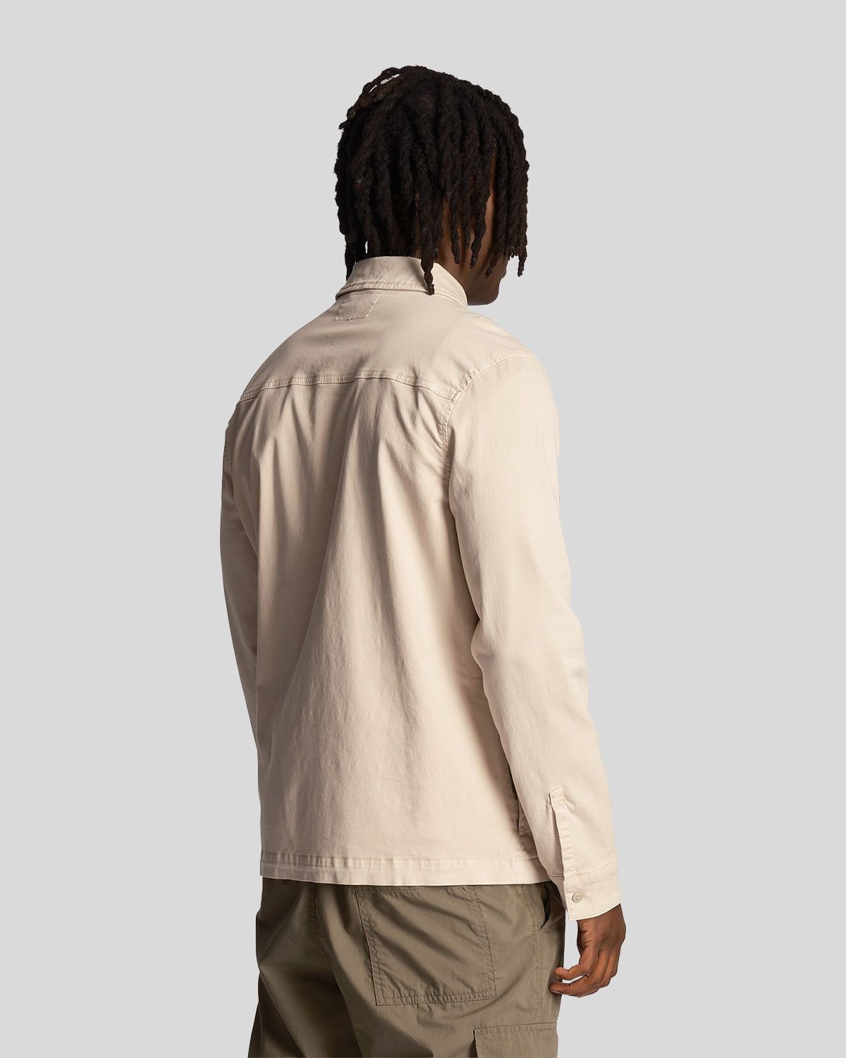 Garment Dyed Overshirt sold by Lyle & Scott product image thumbnail 3