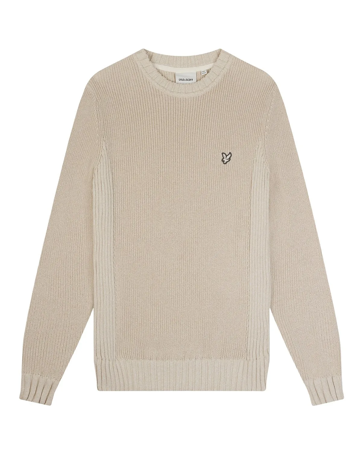 Rib Detail Knitted Jumper sold by Lyle & Scott product image thumbnail 5