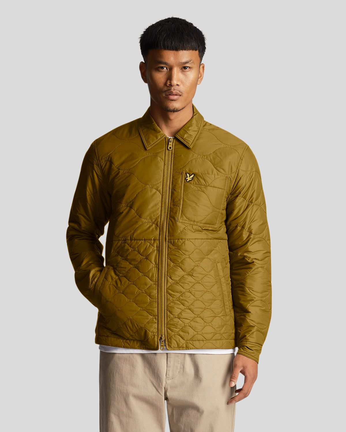 Quilted Overshirt sold by Lyle & Scott