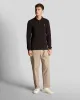 Long Sleeve Cotton Polo Shirt sold by Lyle & Scott