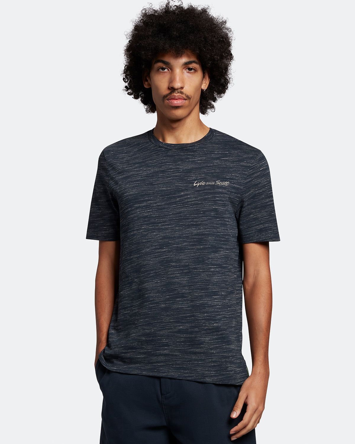 Space Dyed T-Shirt sold by Lyle & Scott