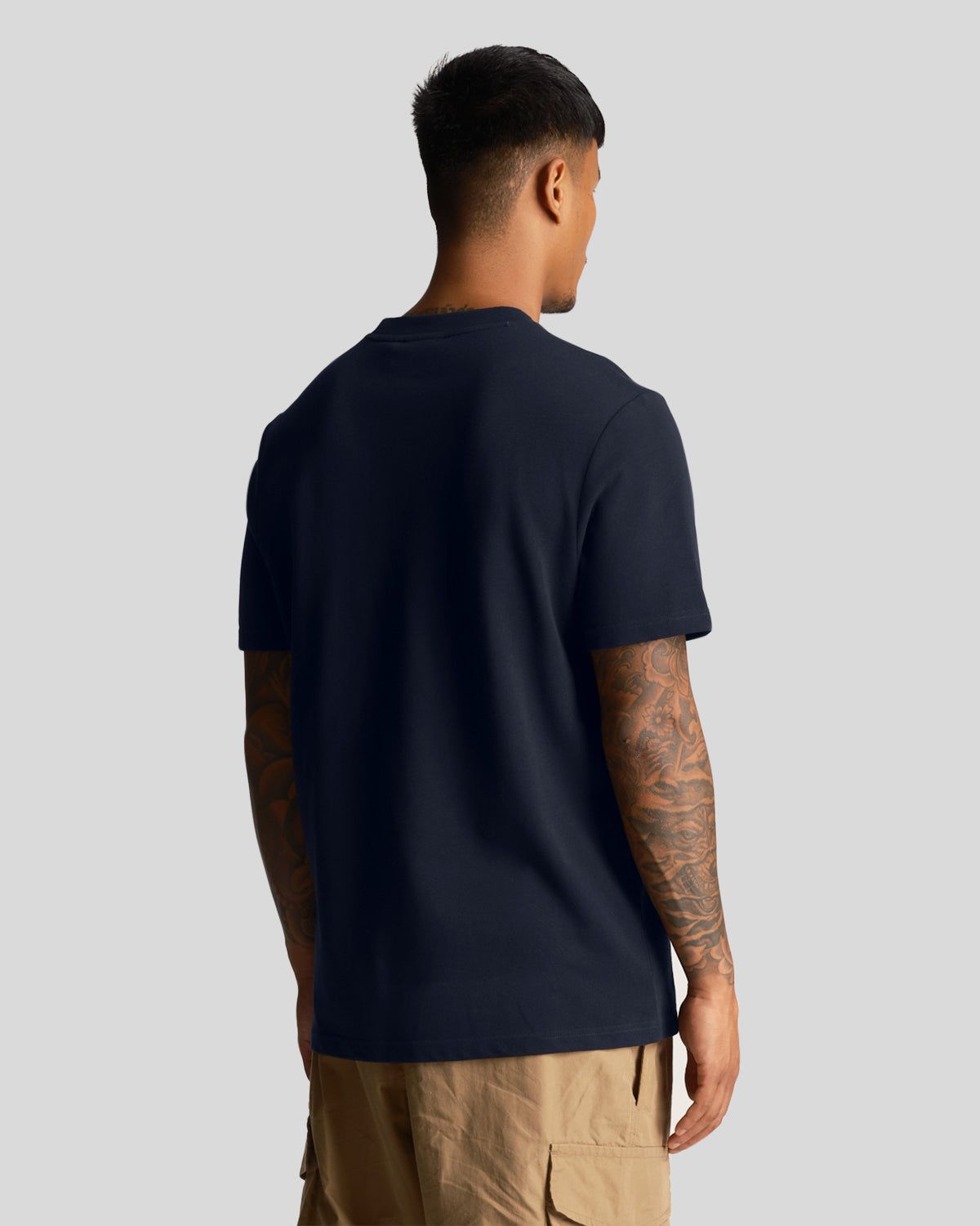 Embroidered Logo T-shirt Plus sold by Lyle & Scott product image thumbnail 3