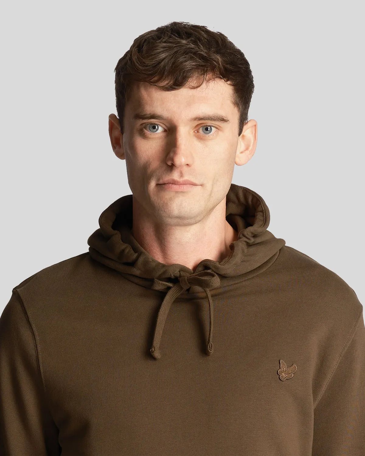 Tonal Eagle Pullover Hoodie sold by Lyle & Scott product image thumbnail 4