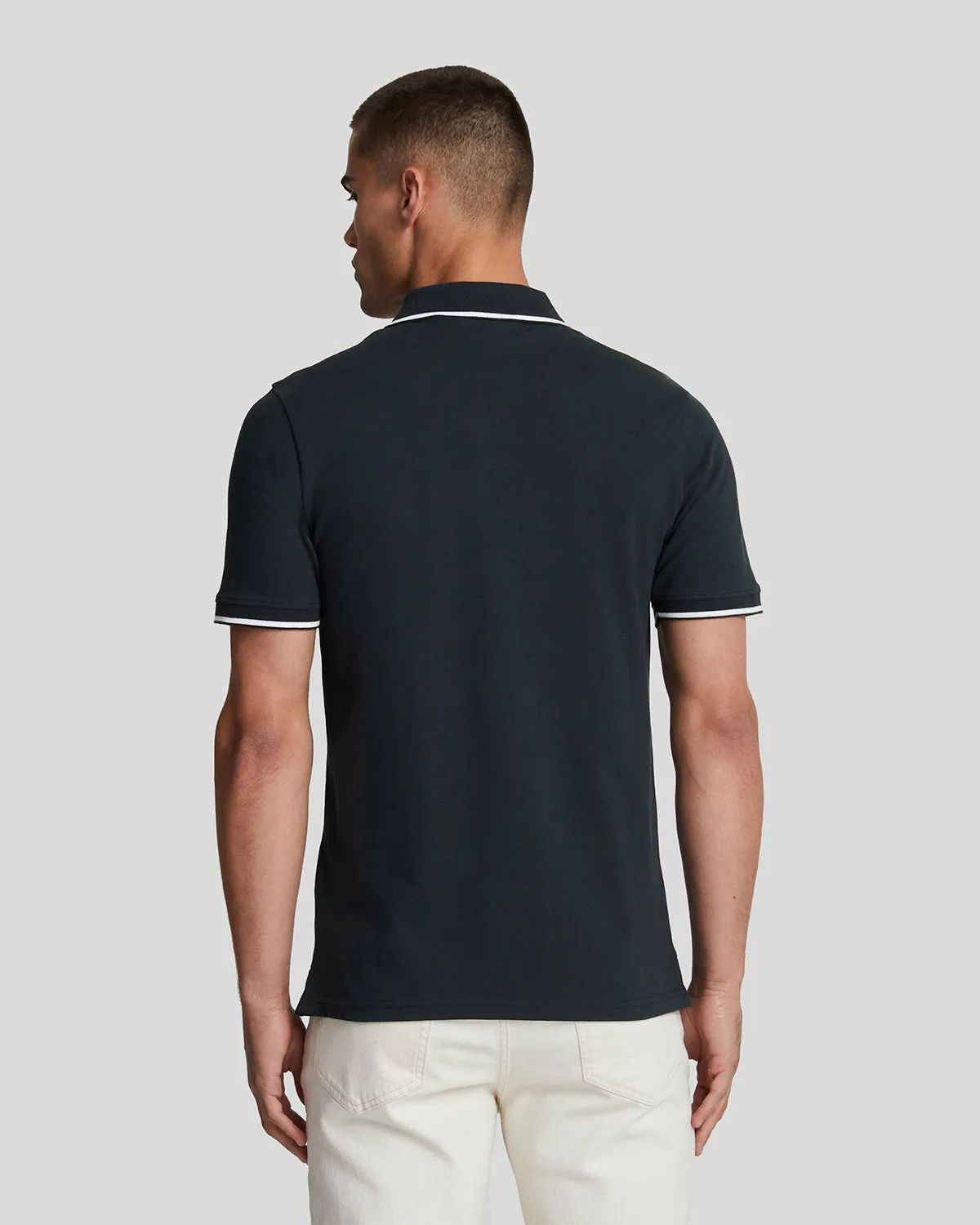 Tipped Polo Shirt sold by Lyle & Scott product image thumbnail 3