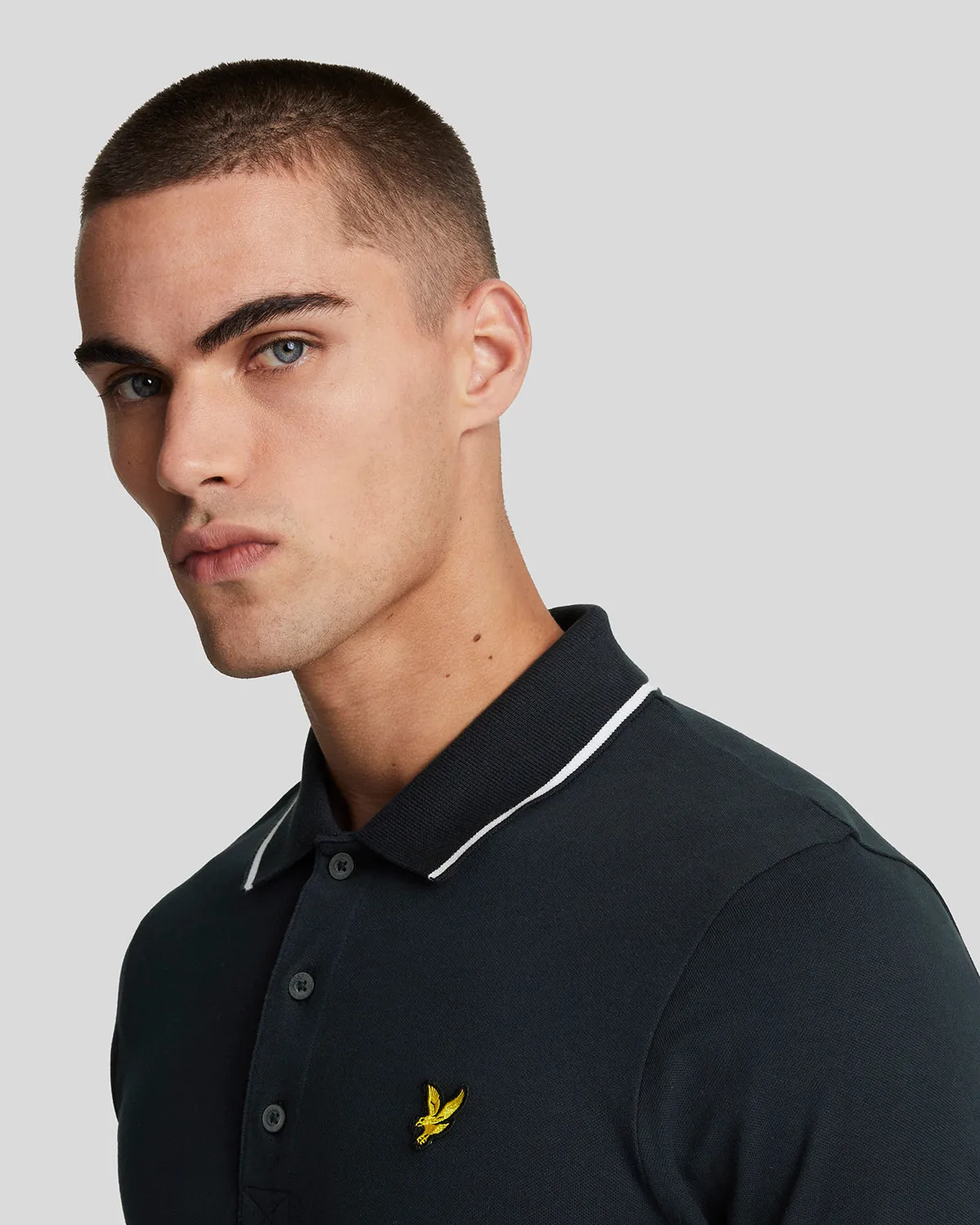 Tipped Polo Shirt sold by Lyle & Scott product image thumbnail 4