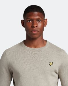 Cotton Merino Crew Neck Jumper sold by Lyle & Scott