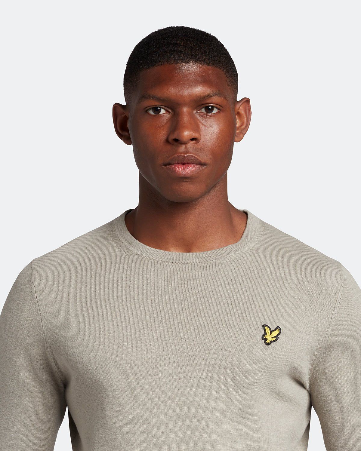 Cotton Merino Crew Neck Jumper sold by Lyle & Scott product image thumbnail 4