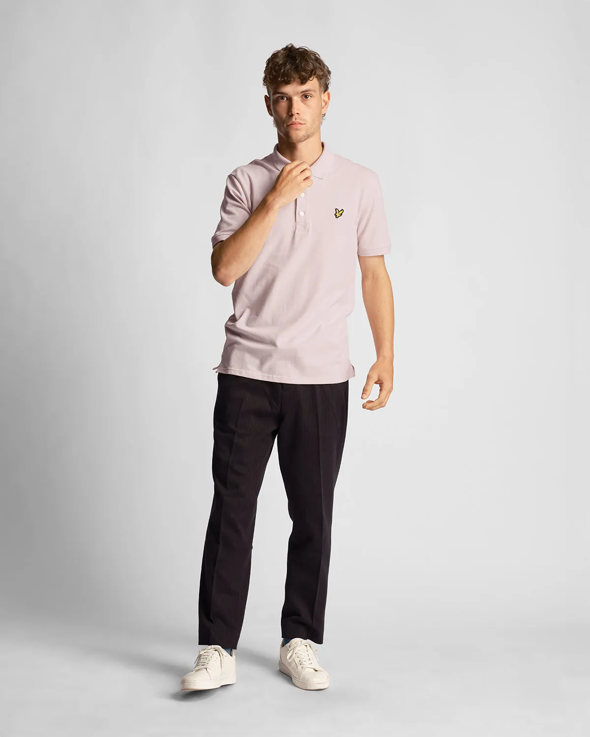 Plain Polo Shirt sold by Lyle & Scott product image thumbnail 2
