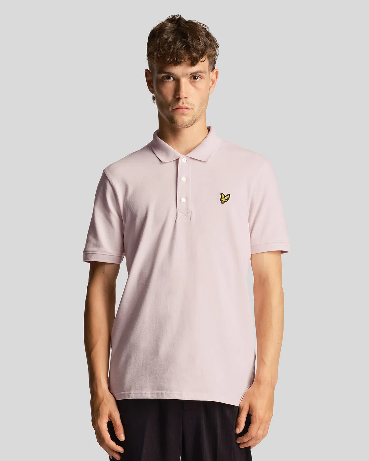 Plain Polo Shirt sold by Lyle & Scott