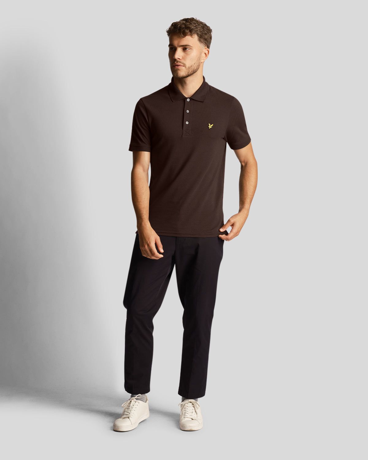 Plain Polo Shirt sold by Lyle & Scott product image thumbnail 2