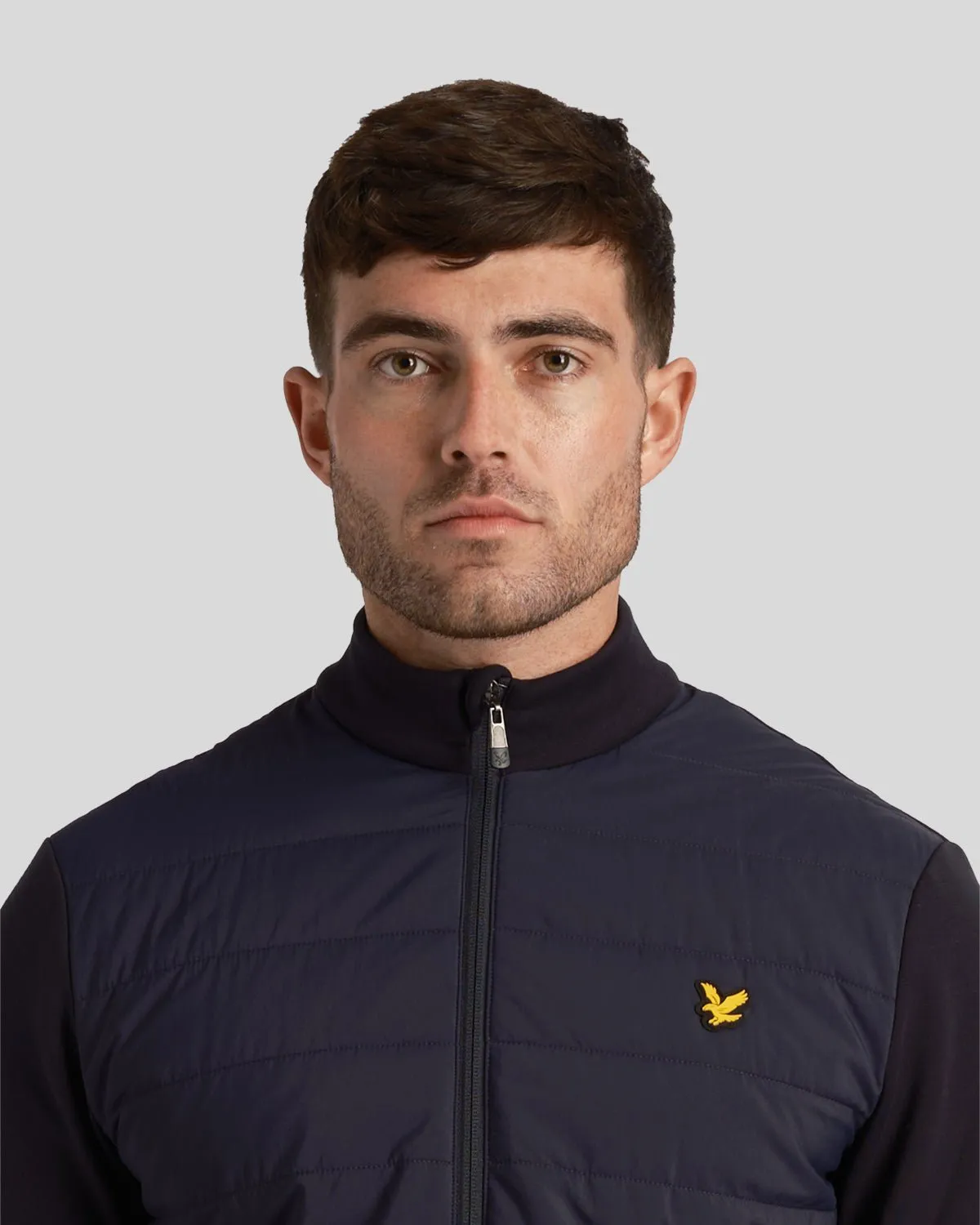 Golf Baffle Quilted 1/4 Zip Midlayer sold by Lyle & Scott product image thumbnail 4