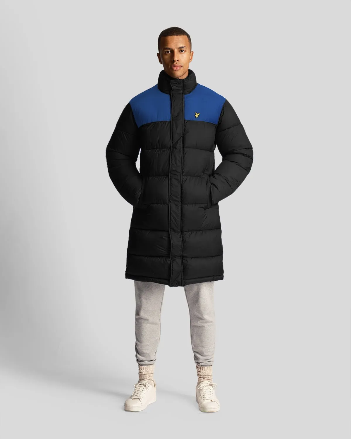 Longline Wadded Puffer Jacket sold by Lyle & Scott product image thumbnail 2