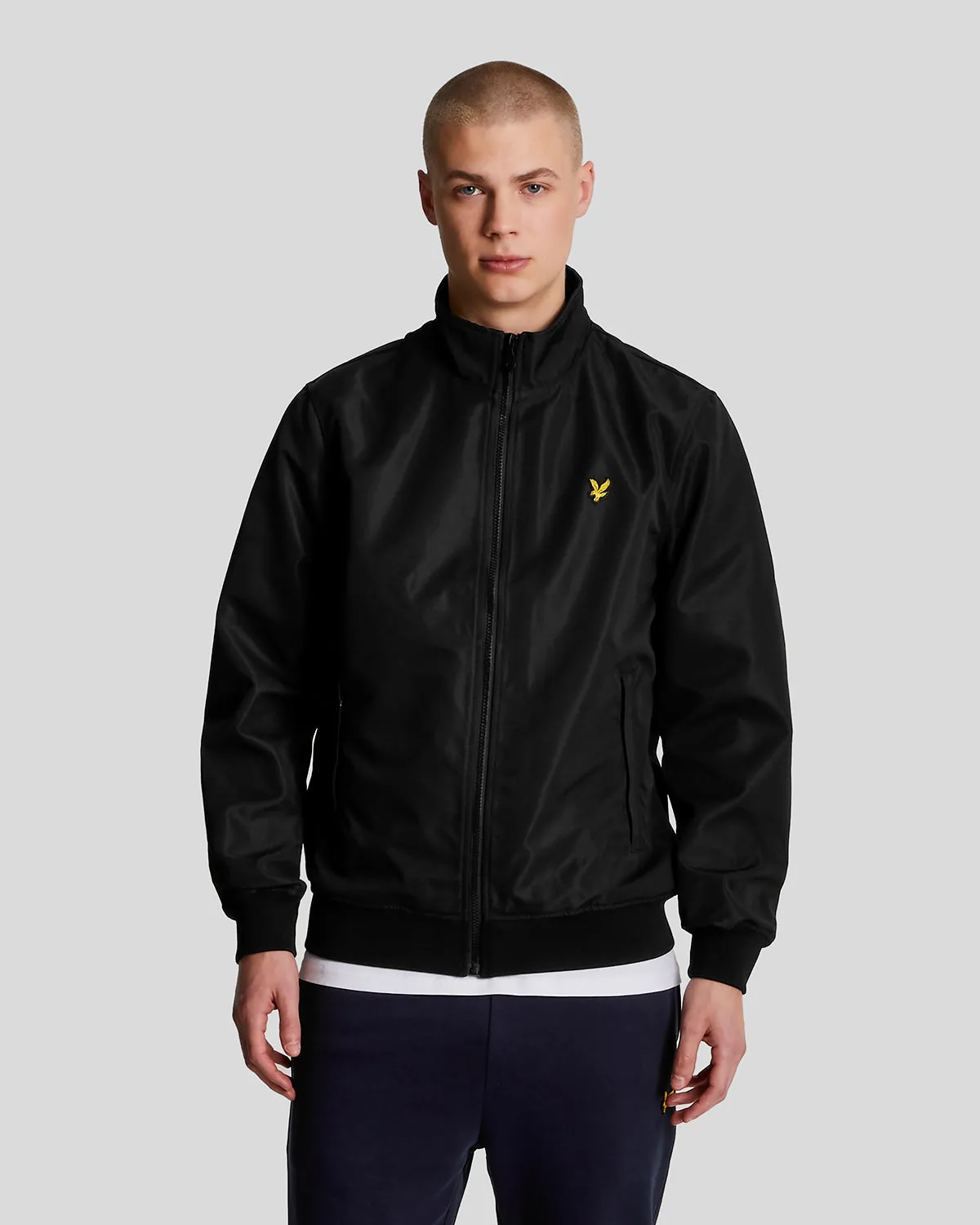 Mesh Backed Funnel Neck Jacket sold by Lyle & Scott