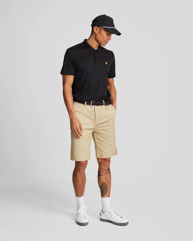 Golf Stretch Chino Shorts made by Lyle & Scott