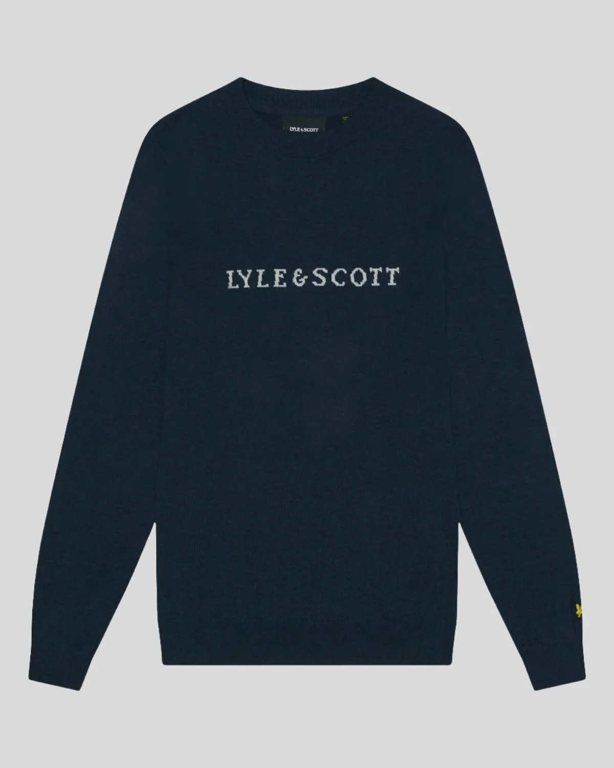 Script Jacquard Jumper sold by Lyle & Scott product image thumbnail 5