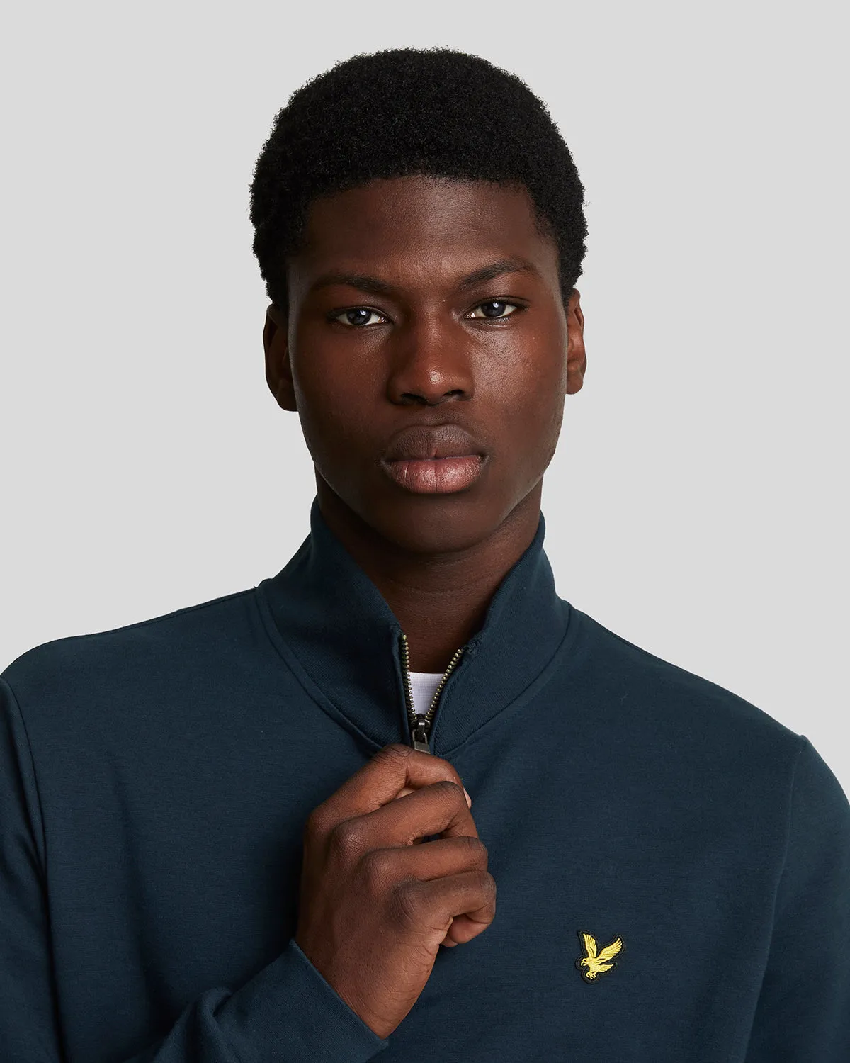 Interlock 1/4 Zip Jumper sold by Lyle & Scott product image thumbnail 4