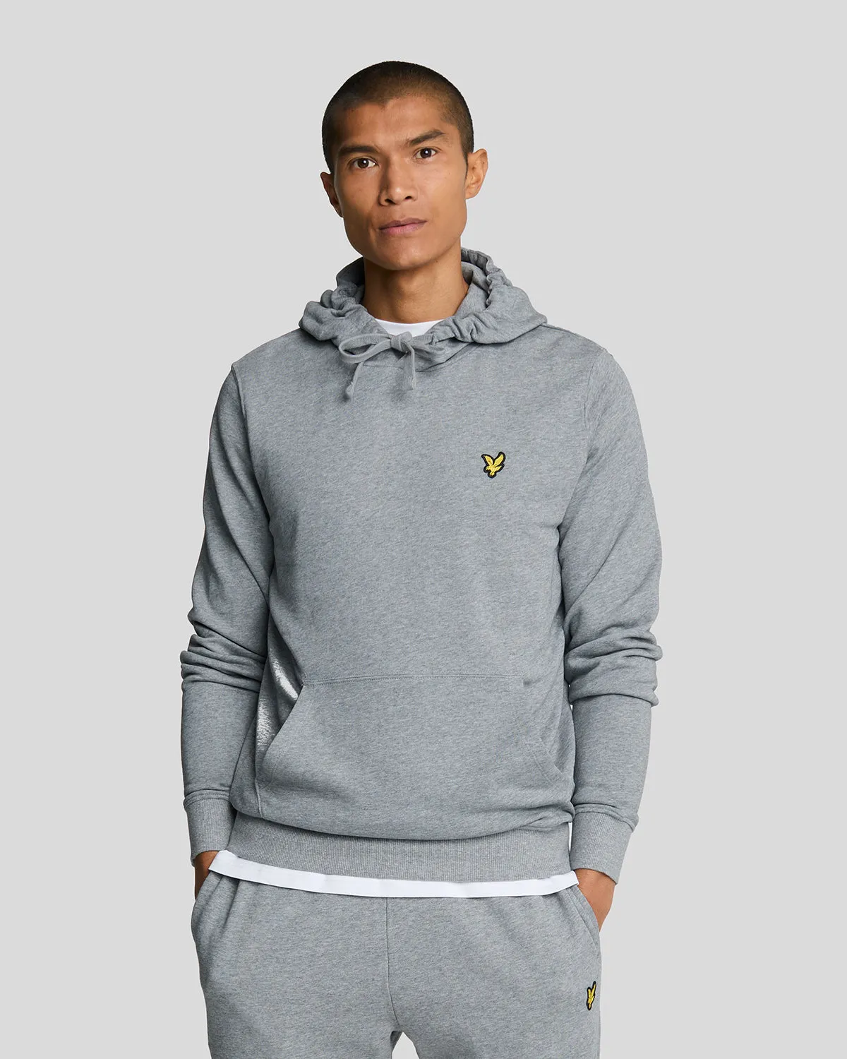 Loopback Cotton Hoodie sold by Lyle & Scott