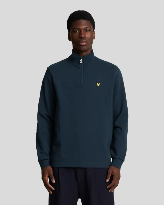 Interlock 1/4 Zip Jumper sold by Lyle & Scott