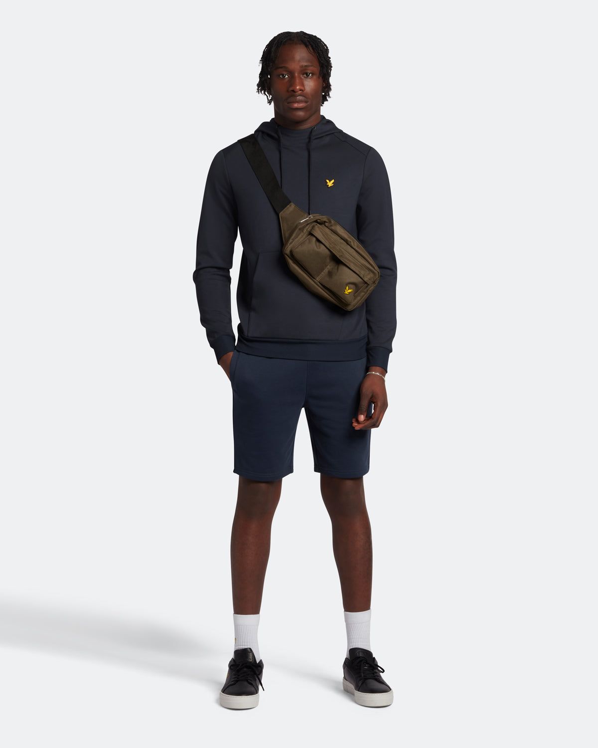 Sports Hoodie with Contrast Piping sold by Lyle & Scott product image thumbnail 2