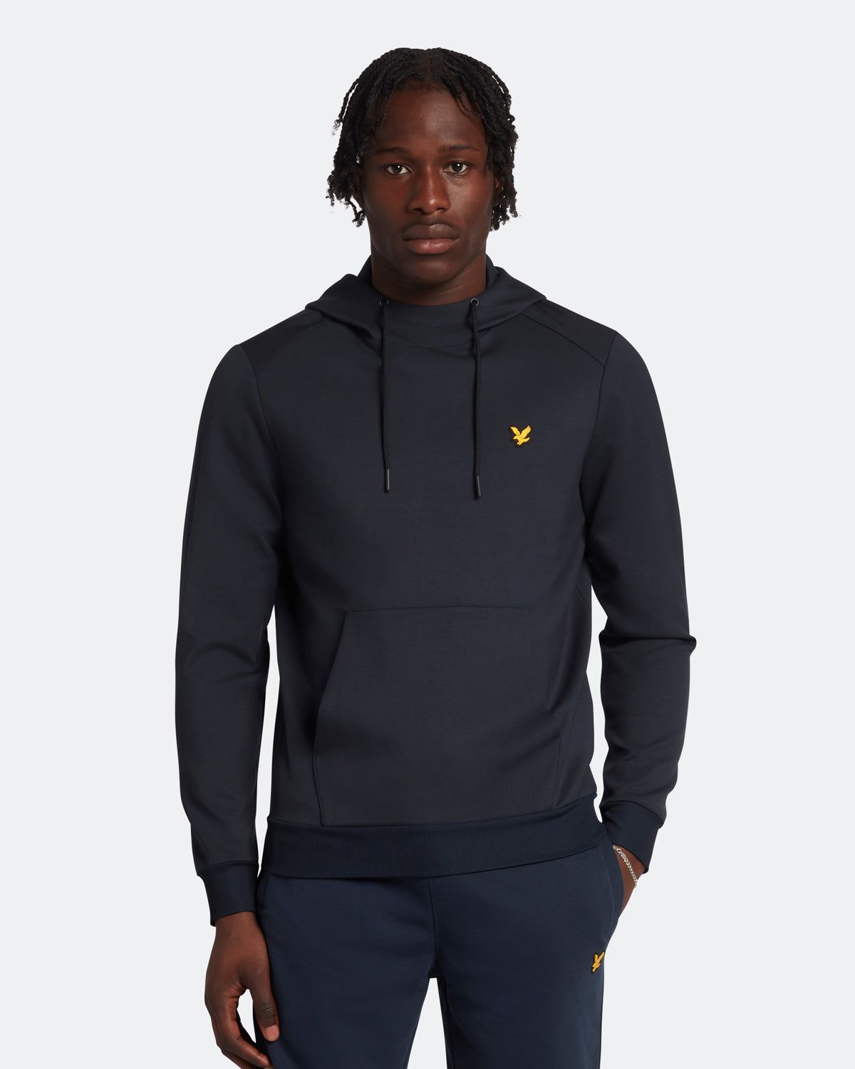 Sports Hoodie with Contrast Piping sold by Lyle & Scott