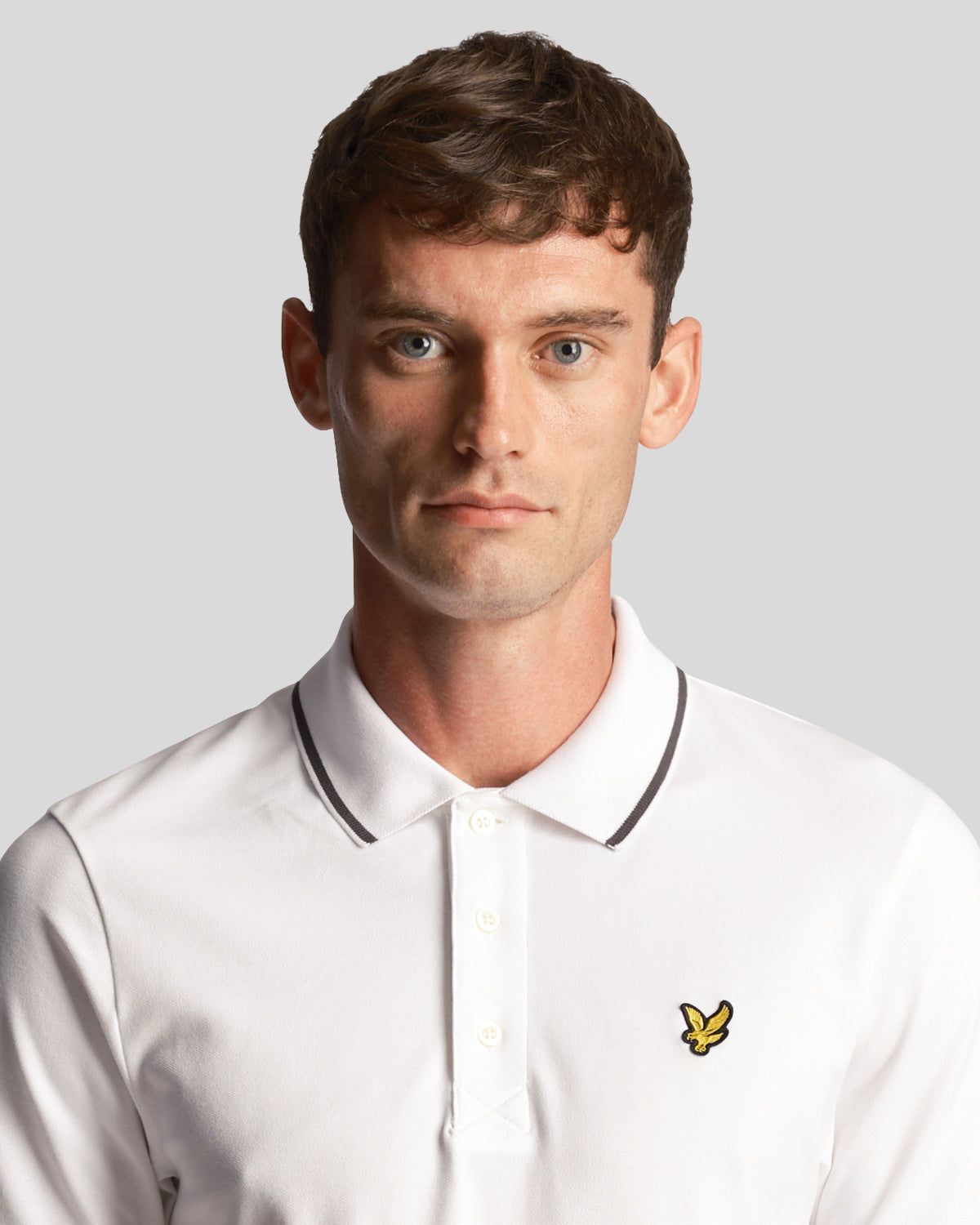 Tipped Polo Shirt sold by Lyle & Scott product image thumbnail 4