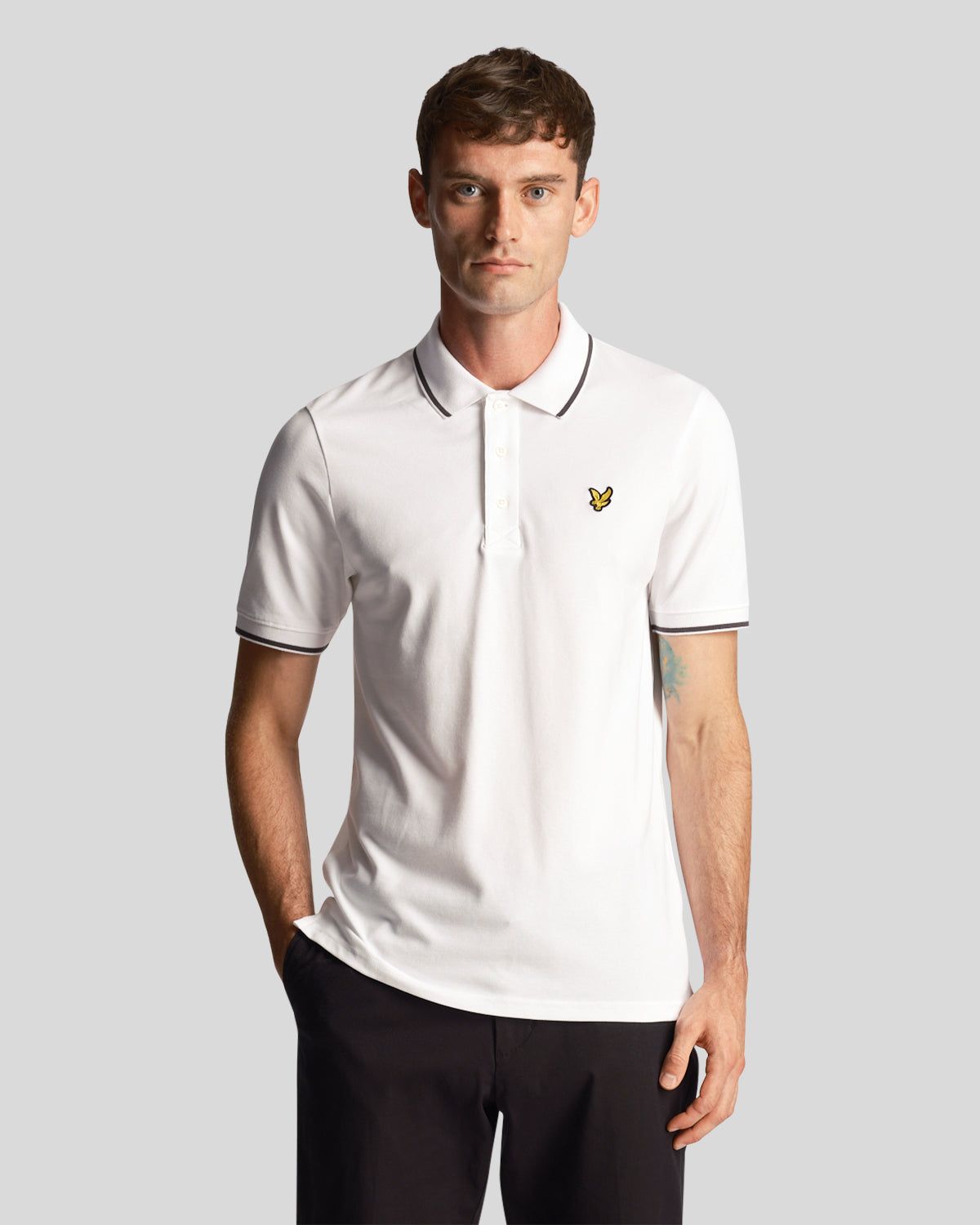 Tipped Polo Shirt sold by Lyle & Scott