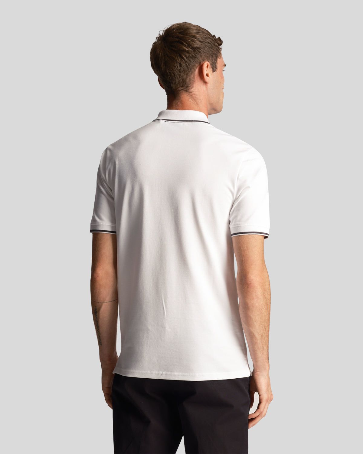 Tipped Polo Shirt sold by Lyle & Scott product image thumbnail 3