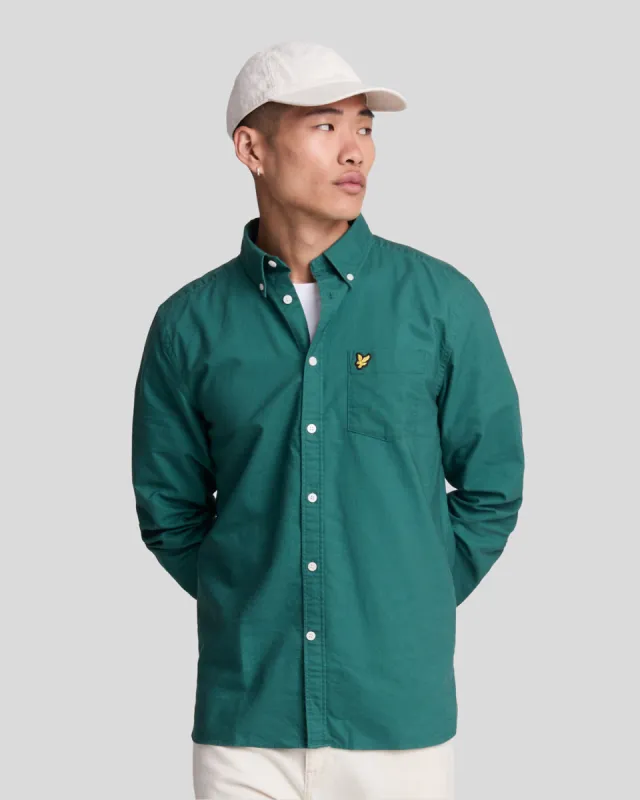 Plain Oxford Shirt sold by Lyle & Scott
