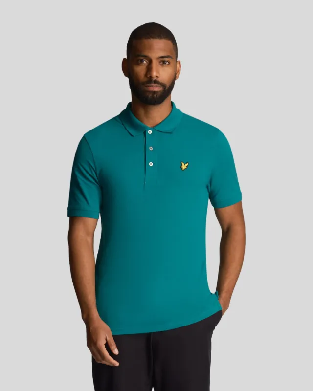 Plain Polo Shirt sold by Lyle & Scott