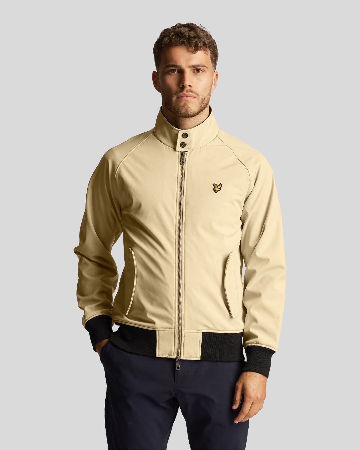 Softshell Harrington Jacket sold by Lyle & Scott