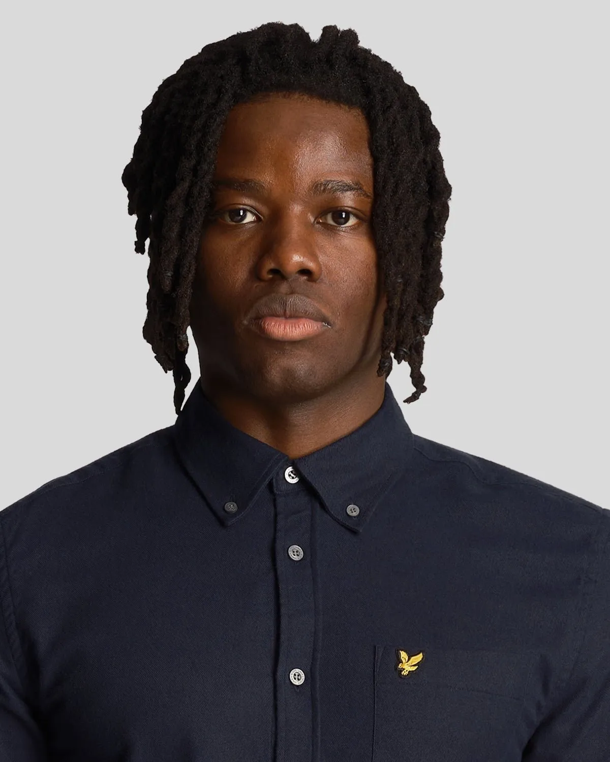 Button Down Flannel Shirt sold by Lyle & Scott product image thumbnail 4