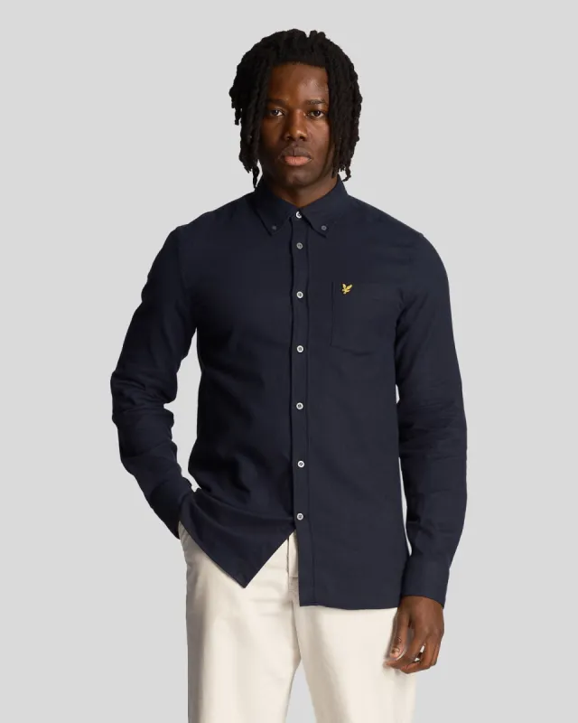 Button Down Flannel Shirt sold by Lyle & Scott