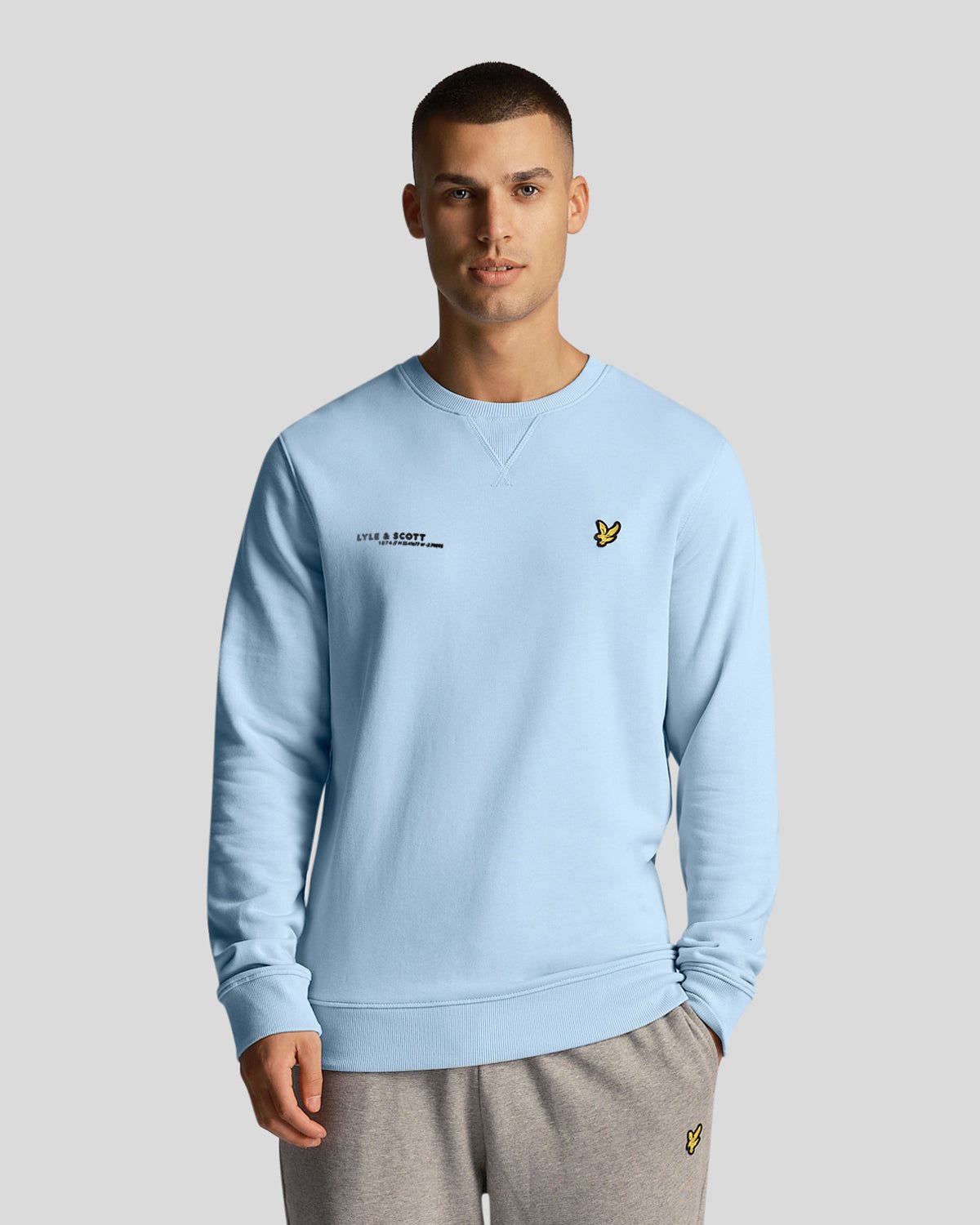 Crew Neck Sweatshirt Co-Ordinates Print sold by Lyle & Scott
