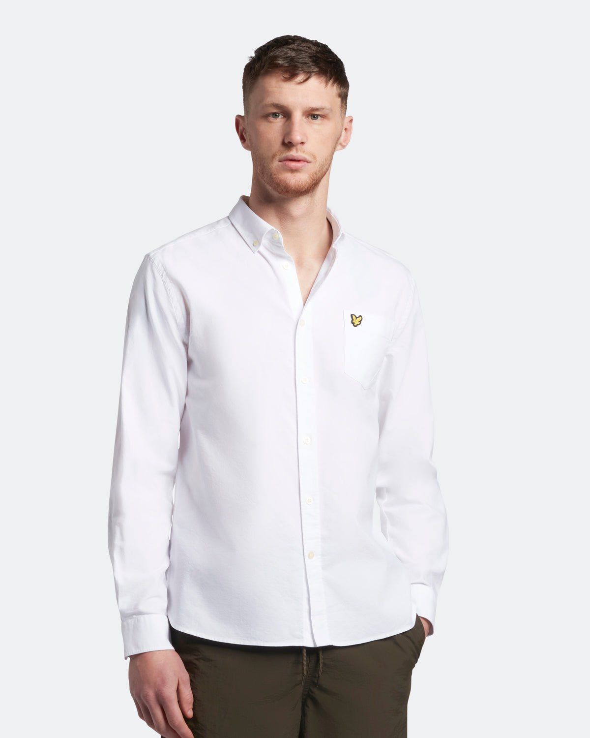 Light Weight Oxford Shirt Plus sold by Lyle & Scott