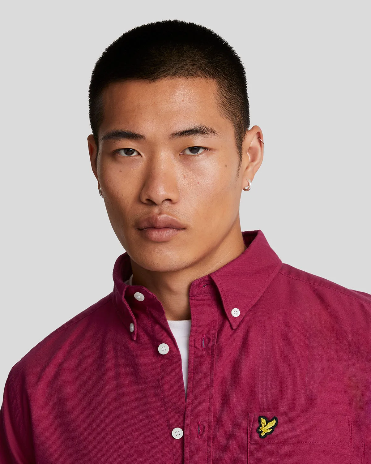 Plain Oxford Shirt sold by Lyle & Scott product image thumbnail 4