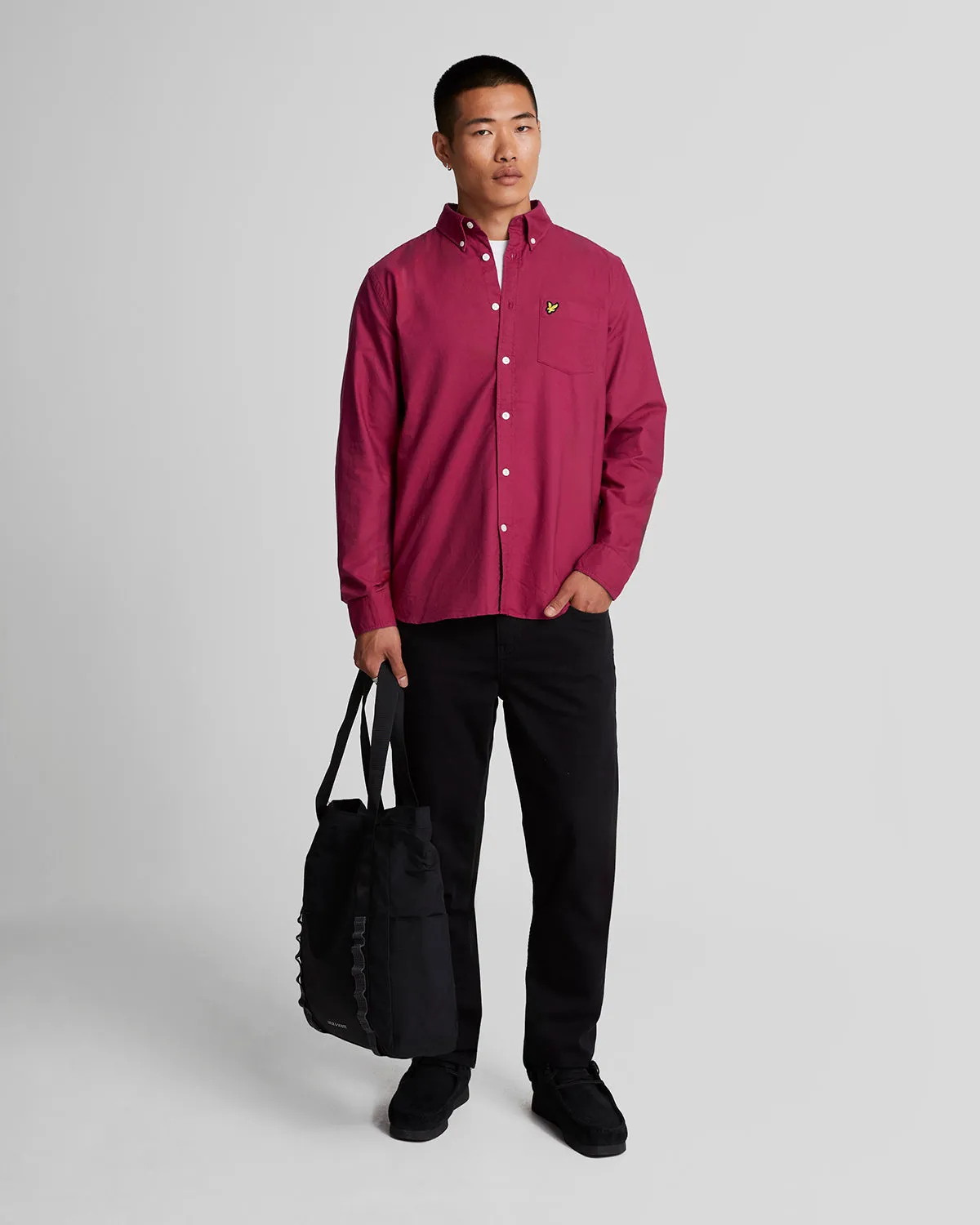Plain Oxford Shirt sold by Lyle & Scott product image thumbnail 2