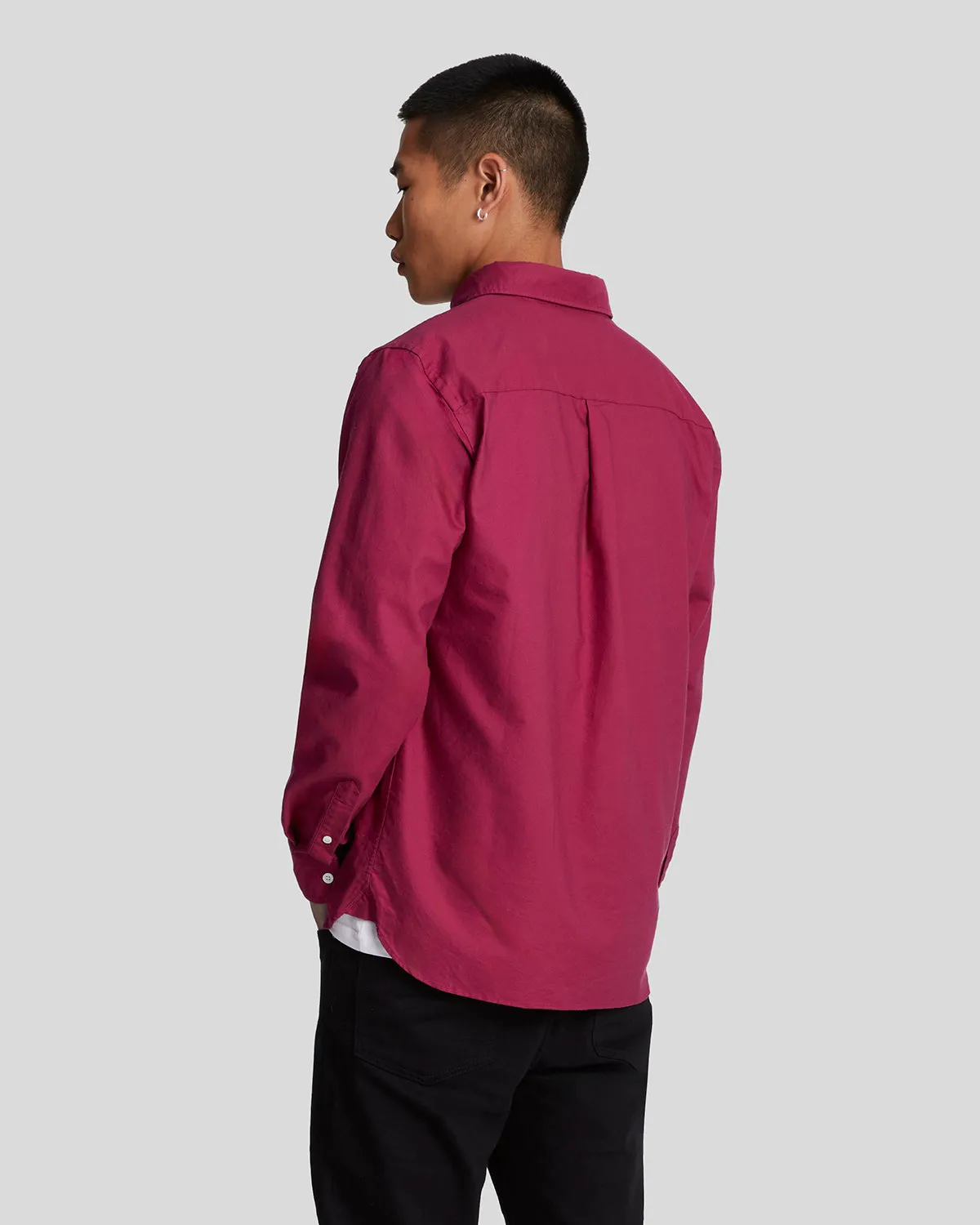 Plain Oxford Shirt sold by Lyle & Scott product image thumbnail 3