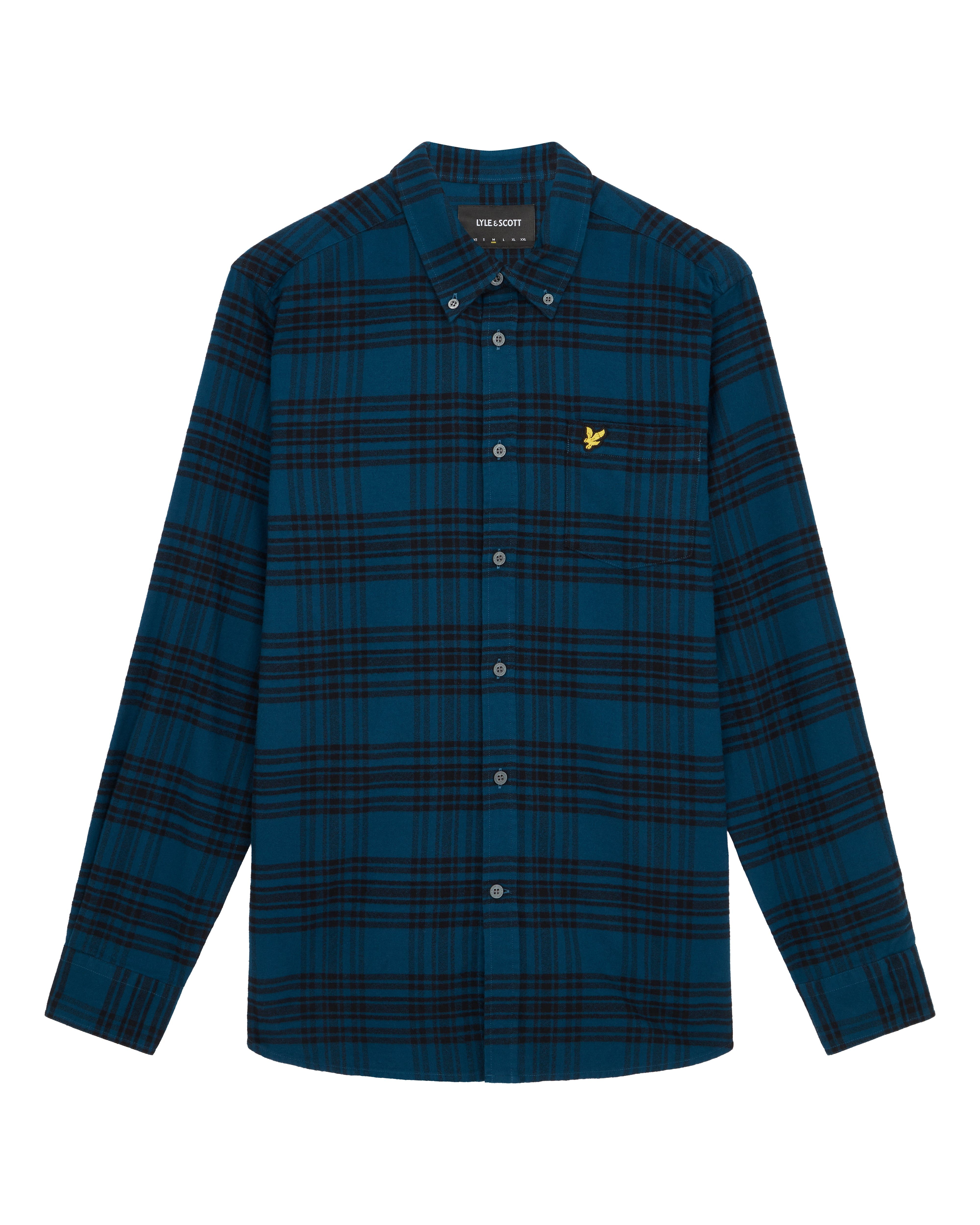 Check Flannel Shirt Plus sold by Lyle & Scott product image thumbnail 5